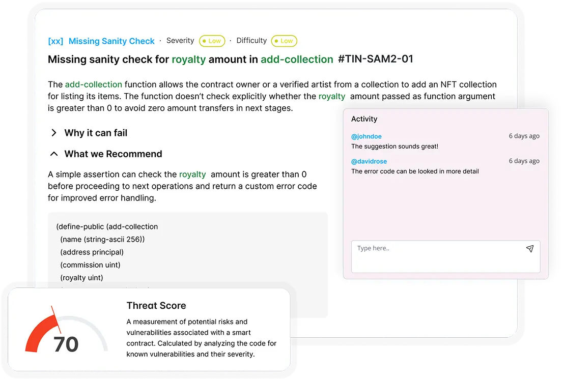 Code Recommendations